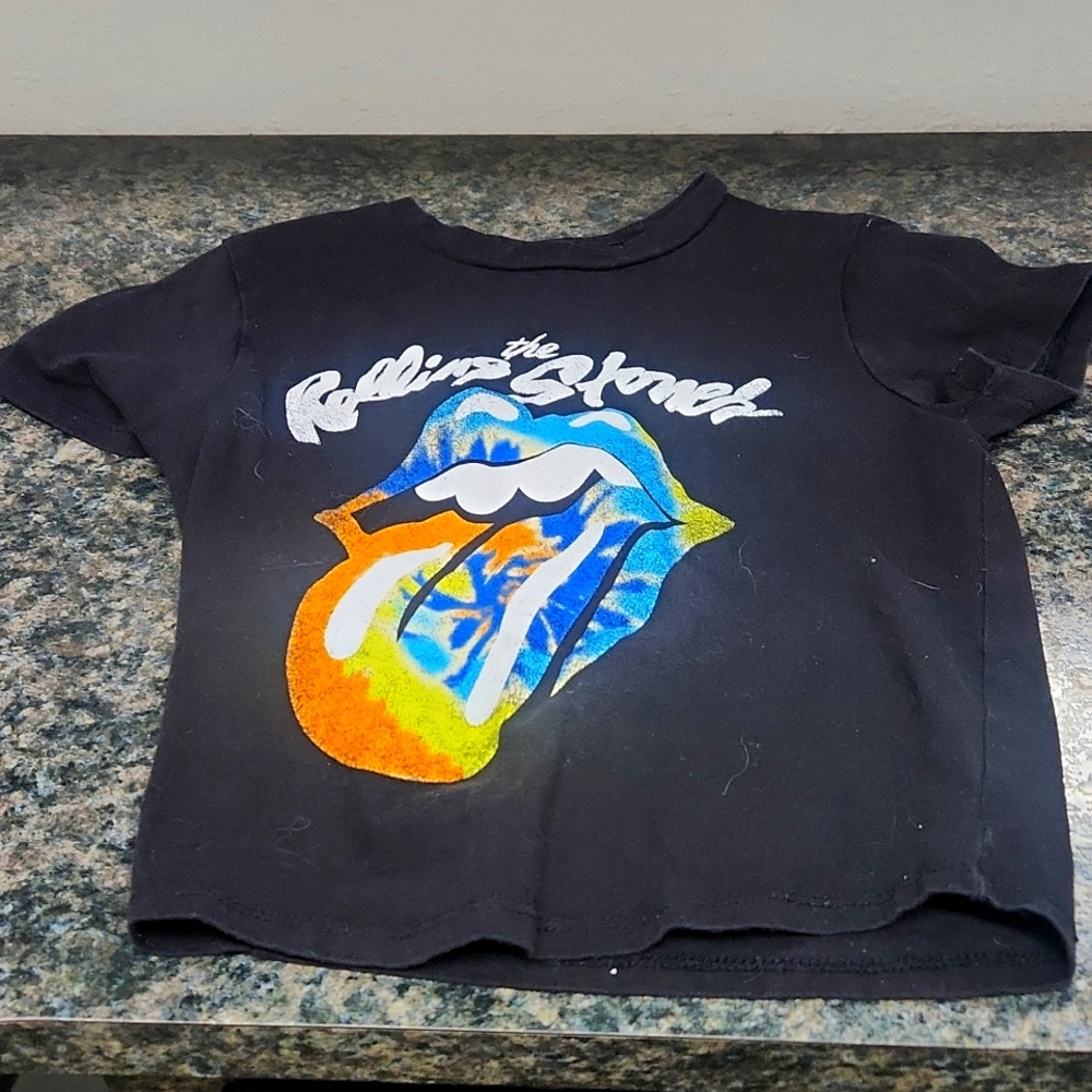 Girls rolling stones shirt